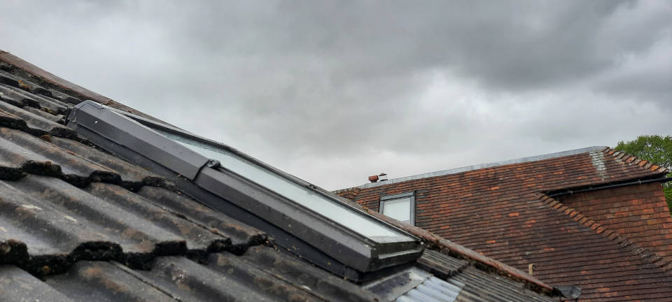 Image of dozen rooflight windows project 005 <h2>2021-05-28 - Installation of a dozen VELUX roof windows</h2>