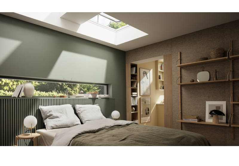 An image of VELUX® Rooflights: Less Frame, More Light goes here.
