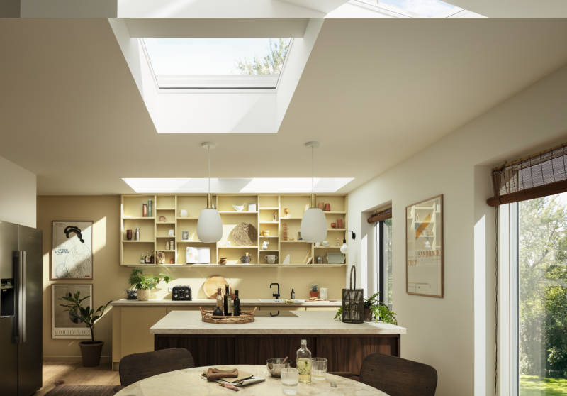 Image of velux edge to edge glass rooflight 005 <h2>2021-10-07 - VELUX® Rooflights: Less Frame, More Light</h2>