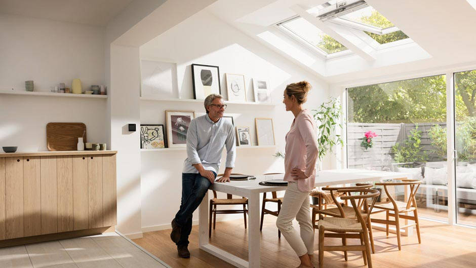Image of velux extensions images interior dining room 001 <h2>2022-04-19 - It's spring, so those bigger jobs can be tackled</h2>