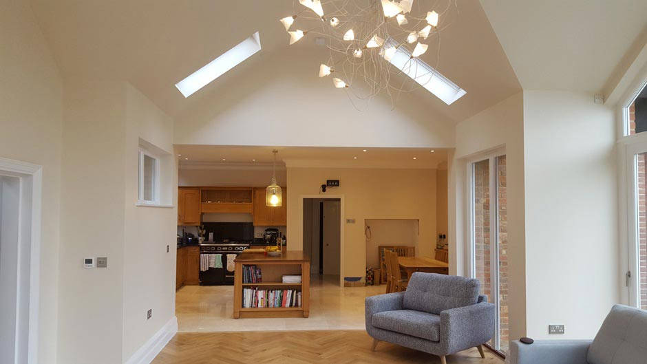 Image of velux extensions images interior study and dining room 001 <h2>2022-04-19 - It's spring, so those bigger jobs can be tackled</h2>