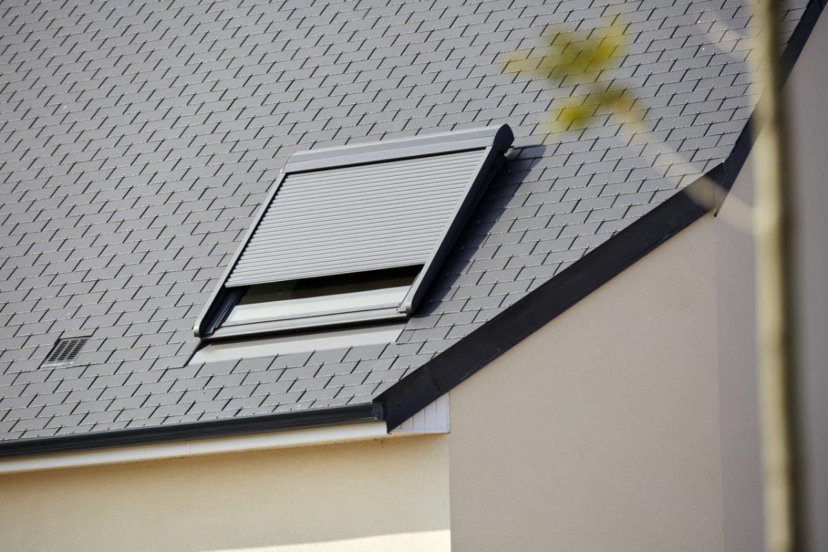 An image of VELUX® Exterior Anti-Heat Blackout Roller Shutters goes here.